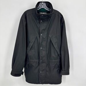 Eddie Bauer Vintage Wool Blend Parka Black Size M